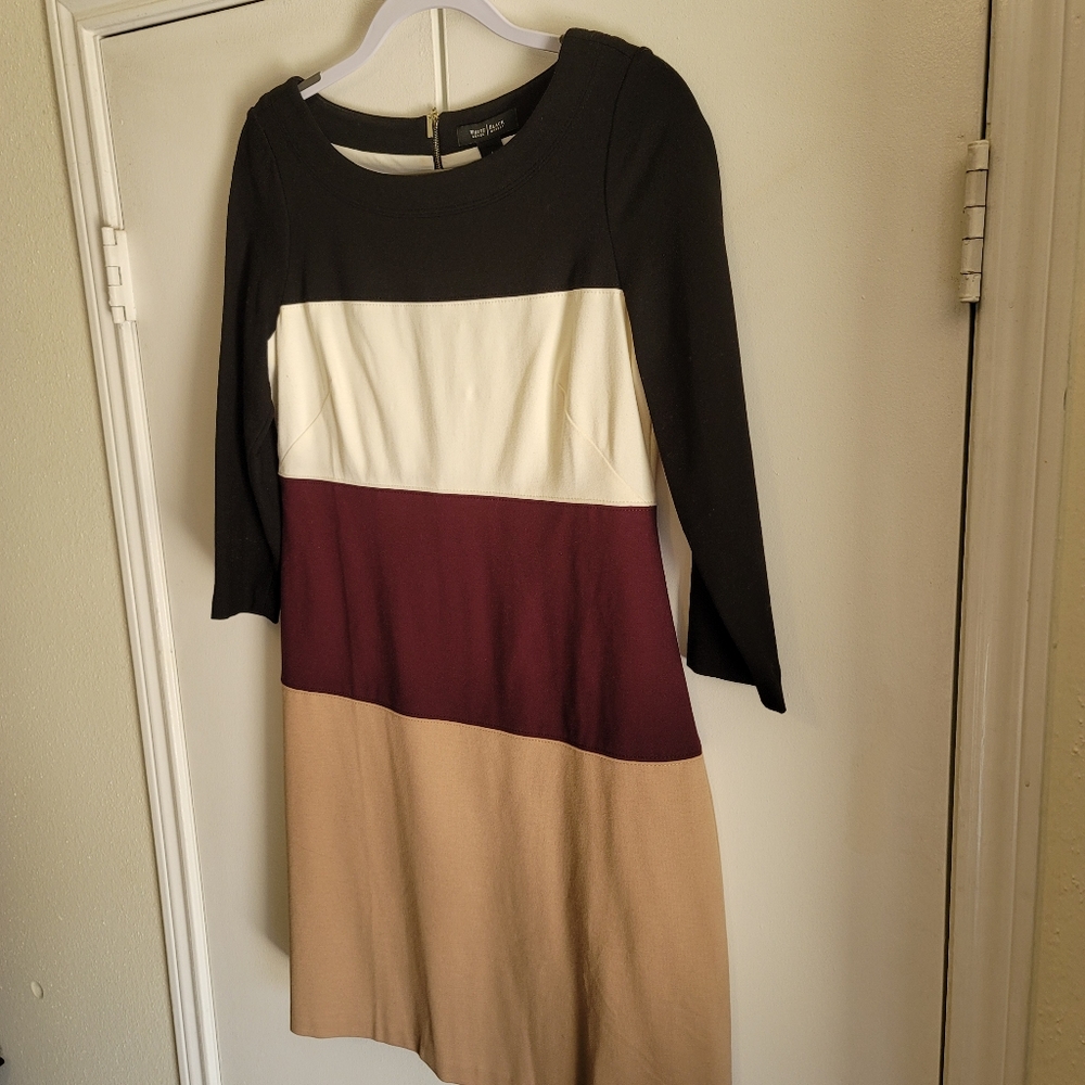 WHBM Color Block Dress - Picture 2 of 3